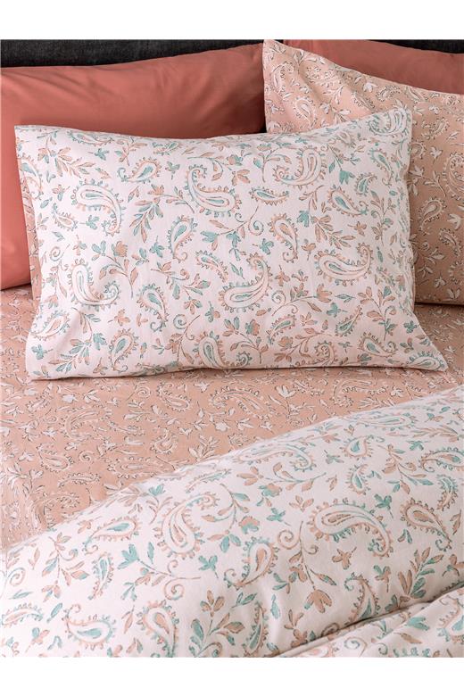 Σετ Παπλωματοθήκη Μονή Flannel Beauty 170x250 FB0247
