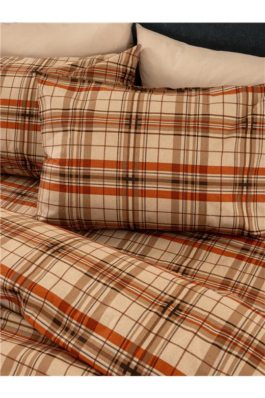 Σετ Παπλωματοθήκη Μονή Flannel Beauty 170x250 FB0248