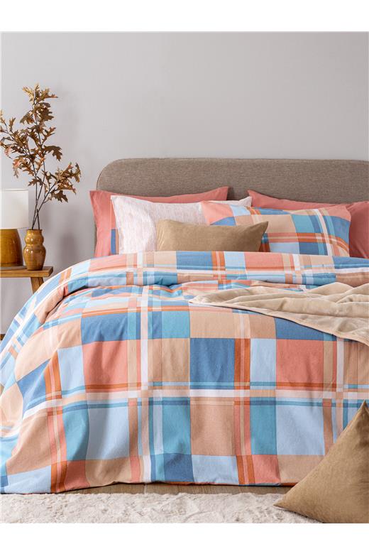 Σετ Σεντόνια 4ων τεμαχίων Flannel Beauty FB0250