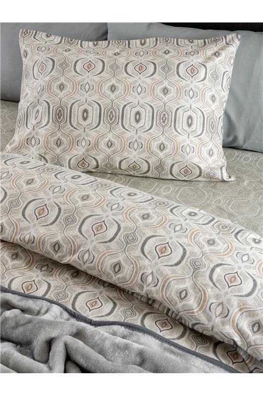 Σετ Σεντόνια 4ων τεμαχίων Flannel Beauty FB0252
