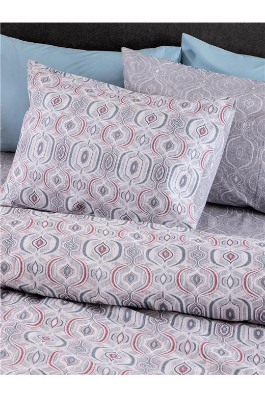 Σετ Σεντόνια 4ων τεμαχίων Flannel Beauty FB0253