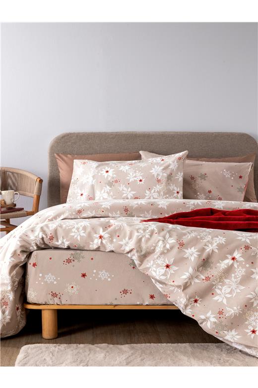Σετ Σεντόνια 4ων τεμαχίων Flannel Beauty 240x270 FB0256