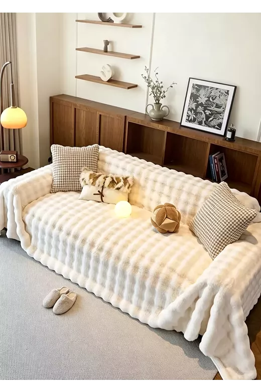 ΡΙΧΤΑΡΙΑ BURBLE (180cm x 250cm) ivory