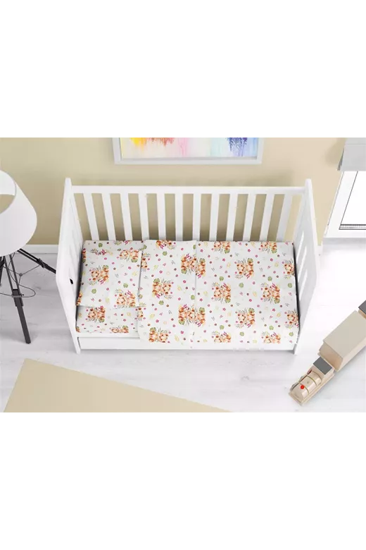 ΠΑΠΛΩΜΑ ΕΜΠΡΙΜΕ bebe Lion Cub 530 120X160 Beige 100% Cotton