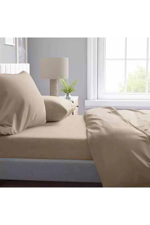 Πάπλωμα Solid 502 220X240 Beige 100% Cotton