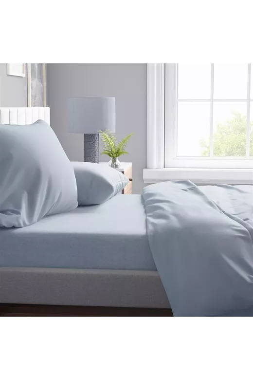 Πάπλωμα Solid 505 220X240 Light Blue-Grey 100% Cotton