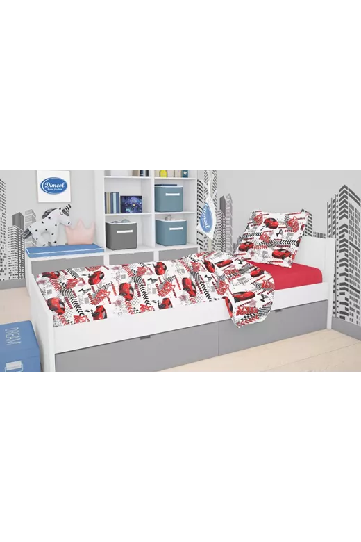 ΠΑΠΛΩΜΑ ΕΜΠΡΙΜΕ kids Speed Racer 290 160X240 Red Cott/Pol 70/30