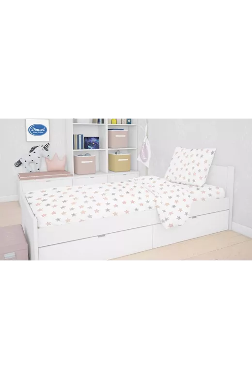 ΠΑΠΛΩΜΑ ΕΜΠΡΙΜΕ kids Star 103 160X240 Grey Cotton 100%