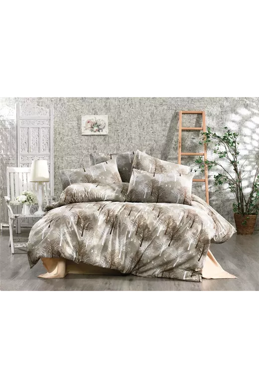 ΠΑΠΛΩΜΑ ΕΜΠΡΙΜΕ Forest 311 220X240 Beige 70/30 Cott/Pol