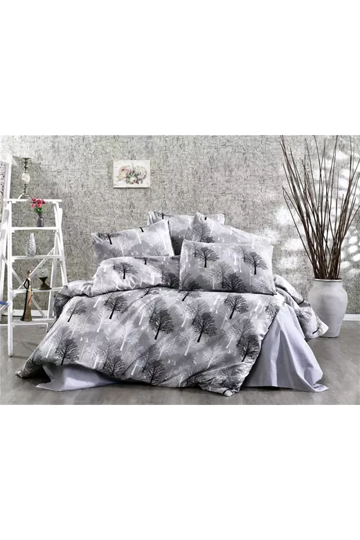 ΠΑΠΛΩΜΑ ΕΜΠΡΙΜΕ Forest 312 220X240 Grey 70/30 Cott/Pol