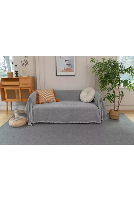 Ριχτάρι Διθέσιου (180x240) Mcdecor Herr Γκρί - MCDECOR
