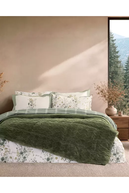 Κουβερτοπάπλωμα Snug Dark Green