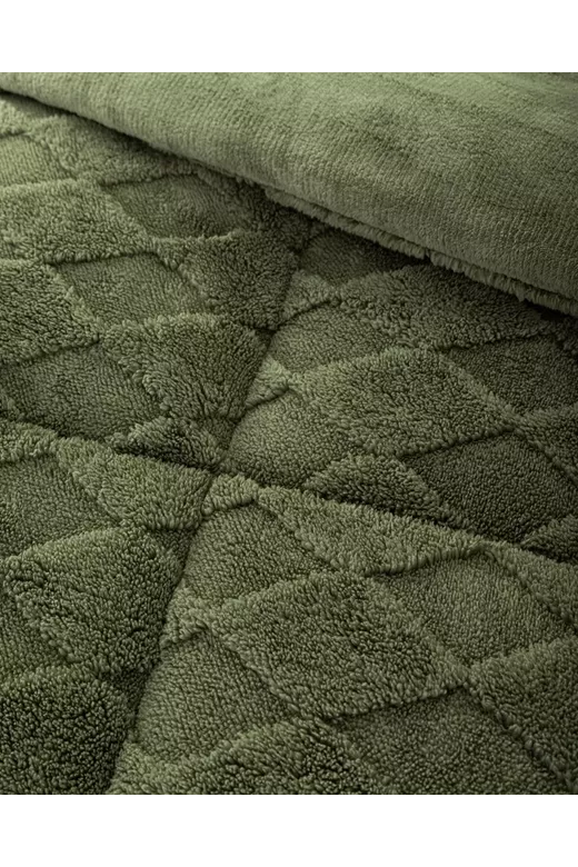 Κουβερτοπάπλωμα Snug Dark Green
