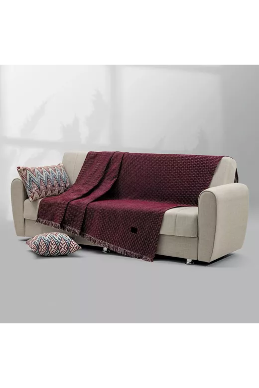 LINO Ριχτάρι Καναπέ Διθέσιο (180x250) Deneb Burgundy