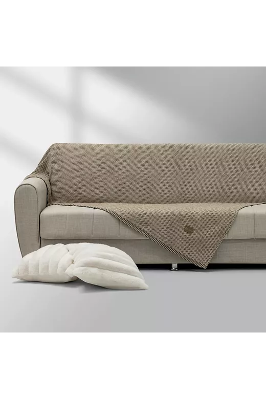 LINO Ριχτάρι Καναπέ Τριθέσιο (180x300) Raya Μπεζ