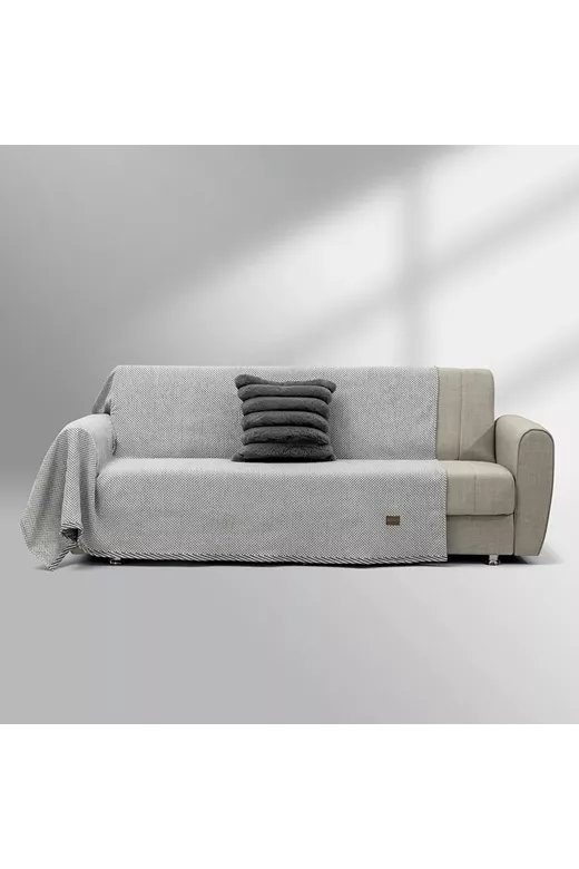 LINO Ριχτάρι Καναπέ Διθέσιο (180x250) Raya Off White
