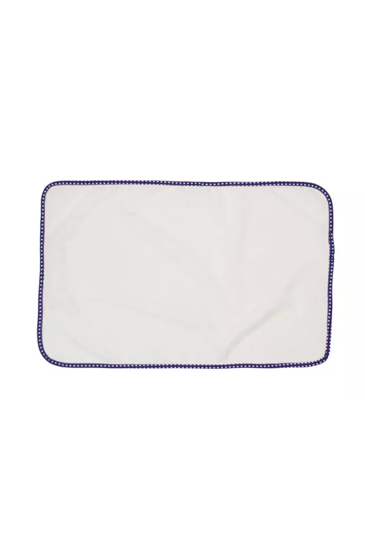 Σελτεδάκι Αδιάβροχο bebe 133 Πουά 67X90 Λευκό/Μωβ Cotton 100%