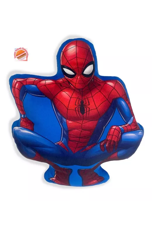 Μαξιλάρι 3D Marvel Spider-Man 35 35 cm Blue 100% Velboa