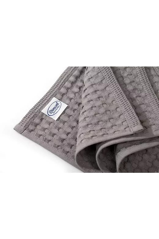 Ποτηρόπανο Πικέ 325 gr/m² Solid 50X70 Grey 100% Cotton