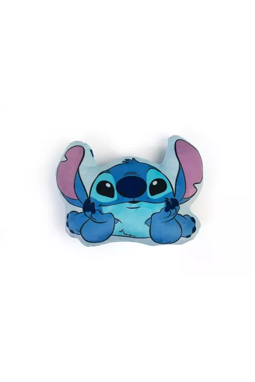 Mini Μαξιλάρι 3D AOP Disney Home Stitch 683 20 cm Sky Blue 100% Velboa