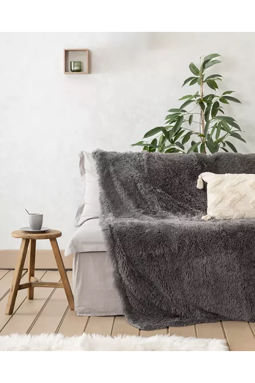 Κουβέρτα Stona Dark Gray