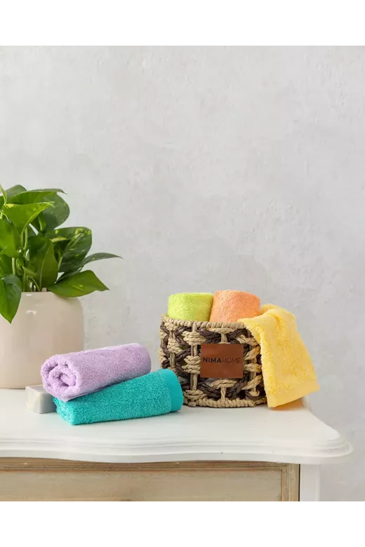 Καλαθάκι με σετ λαβέτες Bamboo - Care
