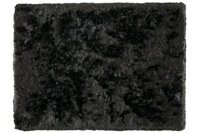 Χειροποίητο χαλί Tapicap Grass Polyester Black