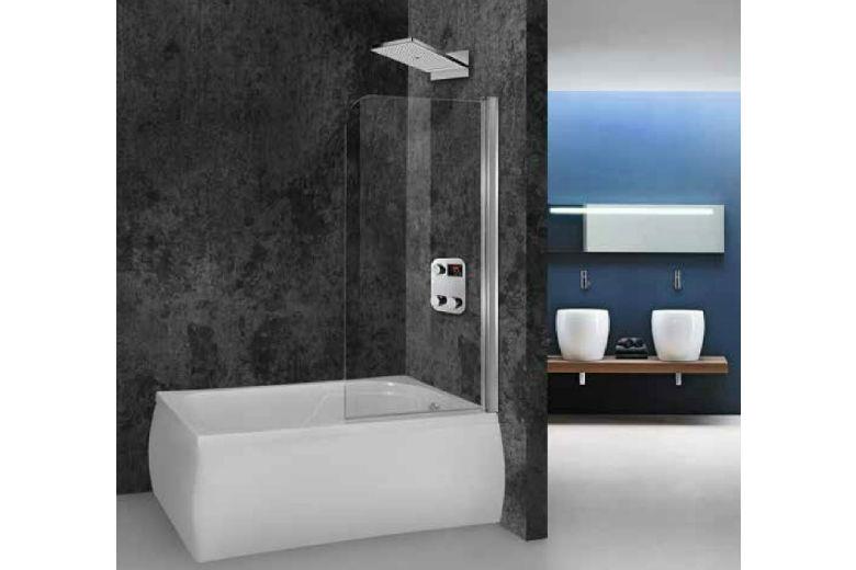 Ανοιγόμενο φύλλο μπανιέρας τοίχου Bathtub Fresh 1 Clear