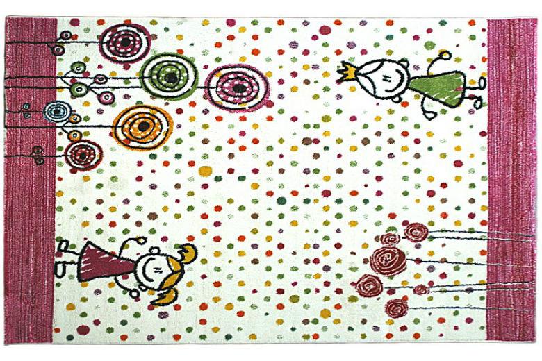 Χαλί μηχανής Frieze Bonita 857 Red-Violet