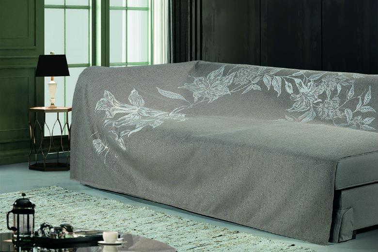 Ριχτάρι chenille σε 3 διαστάσεις Moda Sofa Εντελβάις-2