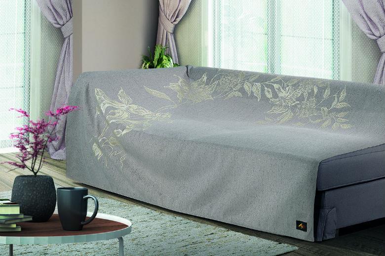 Ριχτάρι chenille σε 3 διαστάσεις Moda Sofa Εντελβάις-3