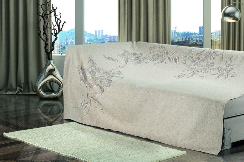 Ριχτάρι chenille σε 3 διαστάσεις Moda Sofa Εντελβάις-7