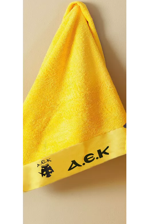 Πετσέτα βαμβακερή 500gr Palamaiki AEK Towels