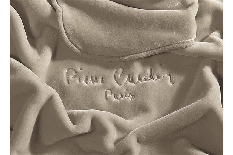 Κουβέρτα βελουτέ Pierre Cardin Nancy 545 Taupe 55