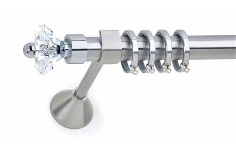 Κουρτινόξυλο Φ25 με Swarovski Anartisi Philosophy