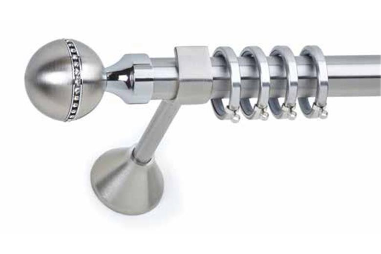 Κουρτινόξυλο Φ25 με Swarovski Anartisi Venere Strass