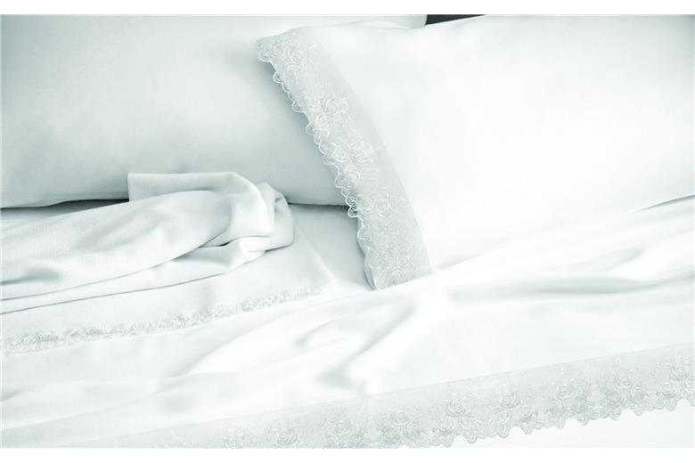 Σετ σεντόνια βαμβακοσατέν 200TC Makis Tselios Lace
