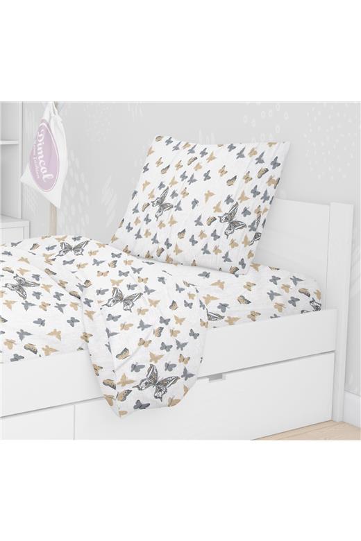 ΜΑΞΙΛΑΡΟΘΗΚΗ ΕΜΠΡΙΜΕ ΠΑΙΔ COT 100% 50Χ70 Butterfly