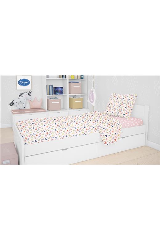 ΣΕΝΤΟΝΙΑ ΕΜΠΡΙΜΕ ΣΕΤ 3 τεμ ΠΑΙΔ COT 100% 160Χ240 Butterfly