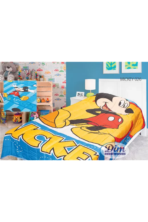 ΚΟΥΒΕΡΛΙ ΠΑΙΔ MICRO 160Χ250 MICKEY 26 Digital Print