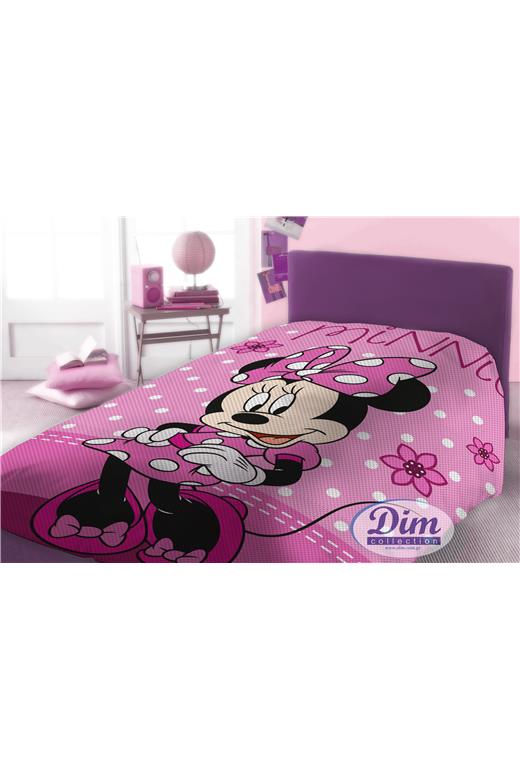 ΚΟΥΒΕΡΤΑ ΠΙΚΕ ΠΑΙΔ COT 100% 160Χ240 MINNIE 555 Digital Print