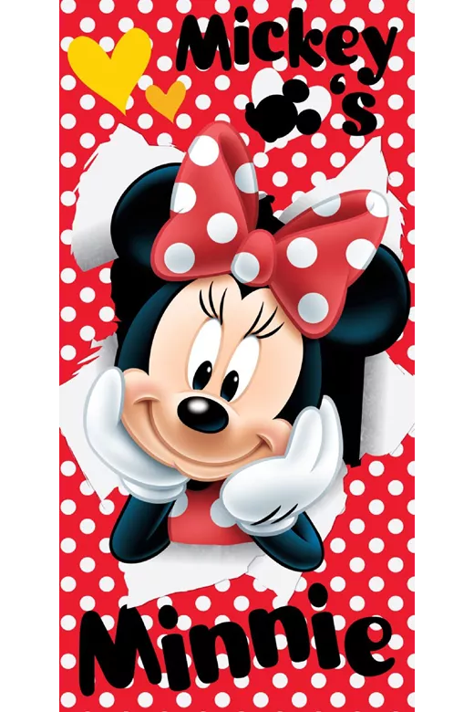 ΠΕΤΣΕΤΑ ΘΑΛΛΑΣΗΣ ΒΕΛΟΥΤΕ ΠΑΙΔ COT 100% 70X140 MINNIE