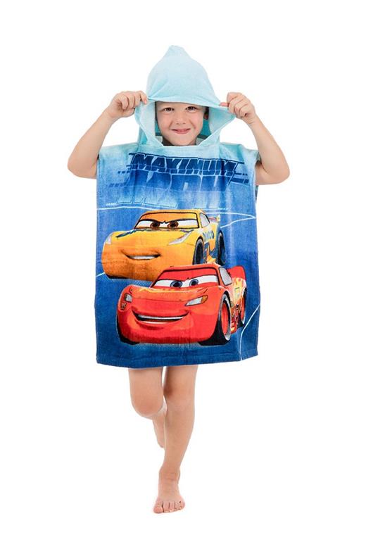 ΠΟΝΤΣΟ ΠΑΡΑΛΙΑΣ ΠΑΙΔ COT 100% 50X115 CARS