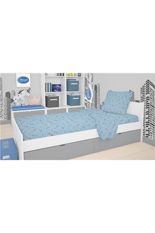 ΠΑΠΛΩΜΑΤΟΘΗΚΗ ΕΜΠΡΙΜΕ ΠΑΙΔ ΦΑΝΕΛΑ  COT 100% 160Χ240 Birds