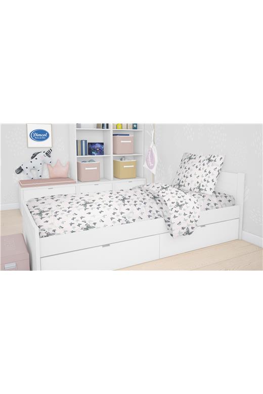 ΣΕΝΤΟΝΙΑ ΕΜΠΡΙΜΕ ΣΕΤ 2 τεμ ΠΑΙΔ COT 100% 160Χ240 Butterfly