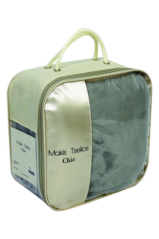 Κουβέτα βελουτέ fleece κούνιας Makis Tselios Pomy
