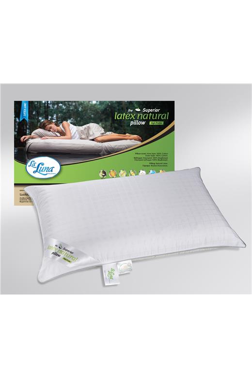 Μαξιλάρι Superior Latex Natural High profile 75X48