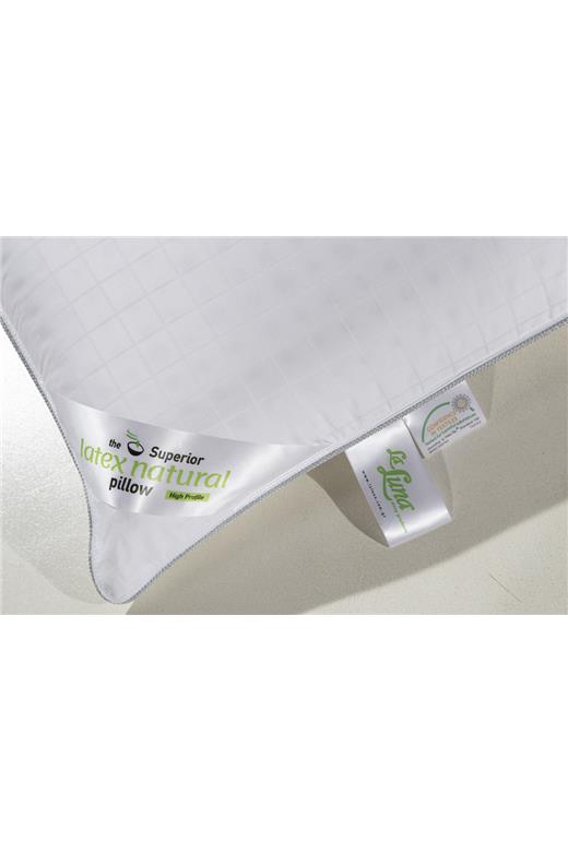 Μαξιλάρι Superior Latex Natural High profile 75X48