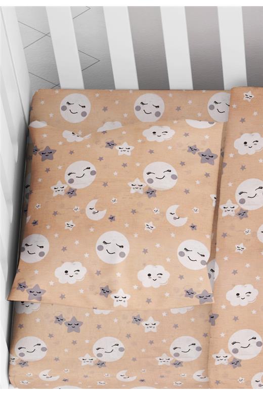 ΜΑΞΙΛΑΡΟΘΗΚΗ ΕΜΠΡΙΜΕ ΒΡΕΦ Cotton 100% 35Χ45 Smile