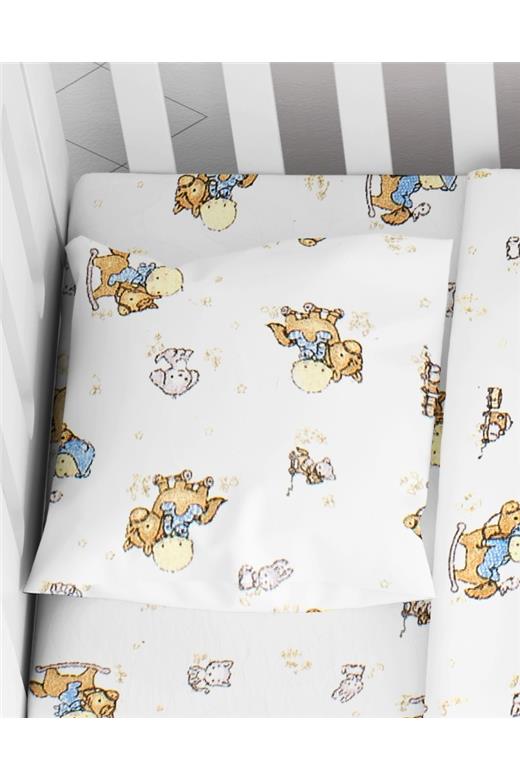 ΜΑΞΙΛΑΡΟΘΗΚΗ ΕΜΠΡΙΜΕ ΒΡΕΦ Flannel Cotton 100% 35Χ45 Baby